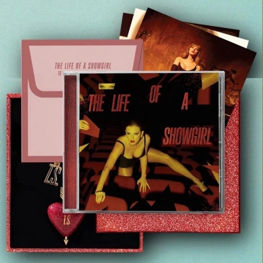 Taylor Swift Life of a Showgirl It's Frightening DELUXE W/ CHARM/KEYCHAIN